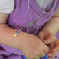 Preview: Kinder-Armband mit Schutzengel in Herzform Bild 3