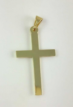 Kreuz zur Kommunion 585-Gold